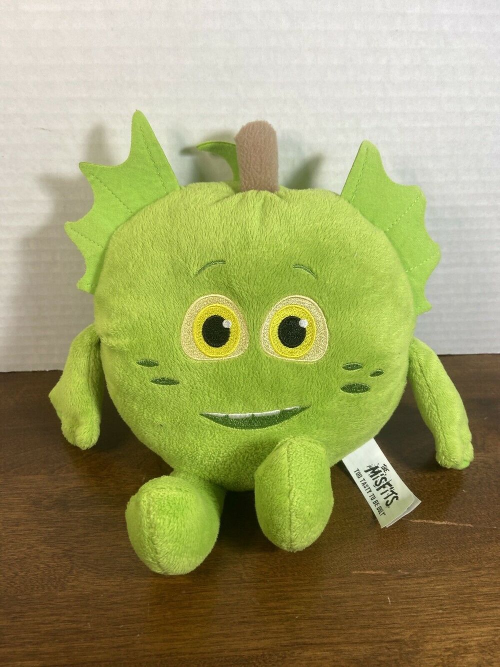Misfits Too Tasty To Be Ugly Green Apple Lagoon Water Monster Gills Fruit Plush